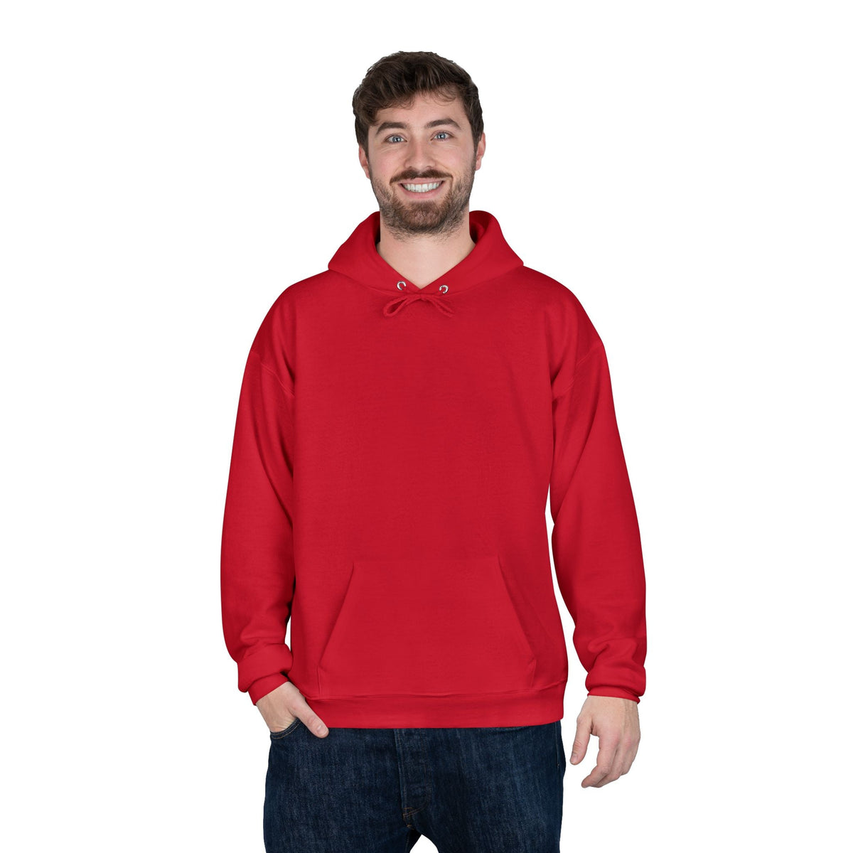 Eco-Friendly Pullover Hoodie - Modern Sustainable Design Printify