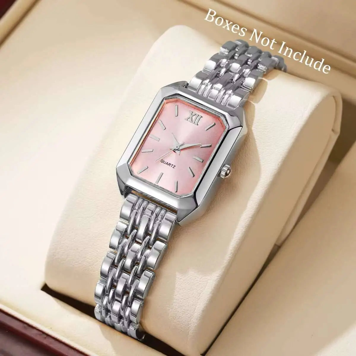 Fashion Rectangle Women Quartz Watch Luxury Analog Wristwatches Reloj Mujer Girls Clock Gift(Without Box) Quick Pick Grocers