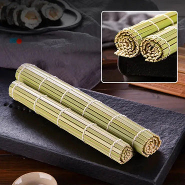 DIY Bamboo Sushi Maker Rolling Mat Sushi Tools Rice Rollers Kitchen Gadget Hand Maker Food Rice Roll Mold Cooking Accessories Quick Pick Grocers