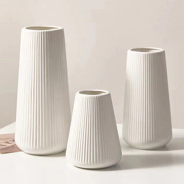 Elegant Nordic Flower Vase Durable Plastic Vase Ornaments, Flower Arrangement, Home Living Room Decoration, Flower Creative Art Quick Pick Grocers