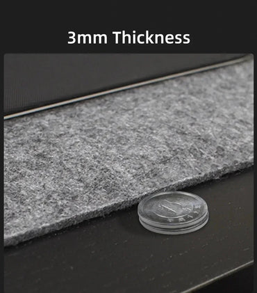 Large Size Wool Felt Mouse Pad Office Computer Desk Protector Mat Table Laptop Cushion Non-slip Gaming Accessories Keyboard Mat Quick Pick Grocers