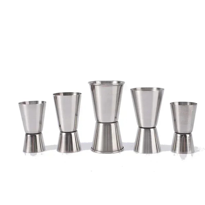 Double Side Measuring Cup Cocktail Drink Wine Shaker Stainless Mojito Bar Accessories kitchen gadget Bar Tools cocktail shaker Quick Pick Grocers