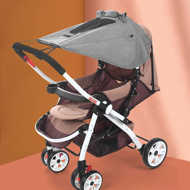 Universal Baby Stroller Accessories Sun Shade UV Protection Sunshade Carriage Canopy Cover for Prams Infants Car Seat Sun Visor Purest Peak