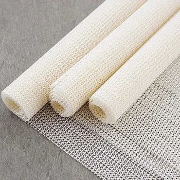 Antiskid Sheet Mattress Sofa Mat High quality PVC Floor Carpet Yoga Mat with Fixing Base Fabric Household Anti Slip Net Cloth Quick Pick Grocers