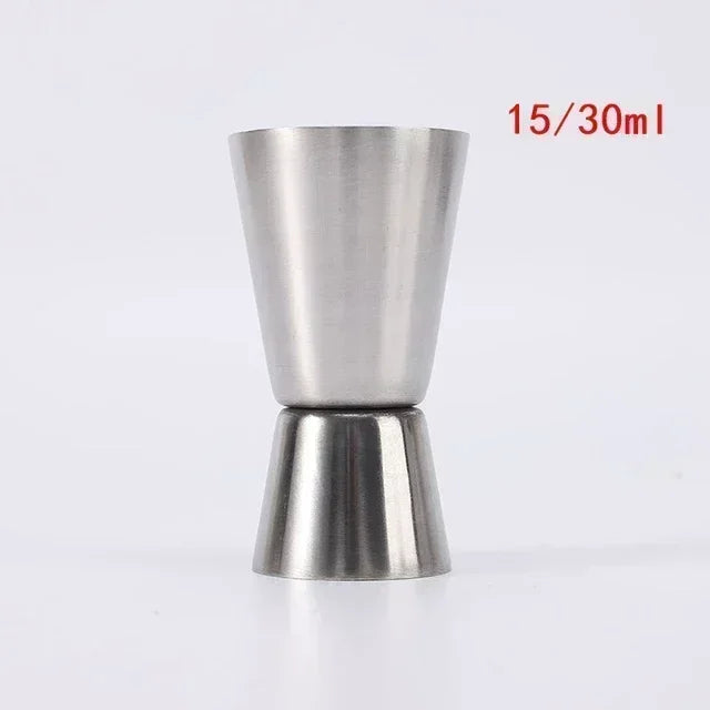 Double Side Measuring Cup Cocktail Drink Wine Shaker Stainless Mojito Bar Accessories kitchen gadget Bar Tools cocktail shaker Quick Pick Grocers