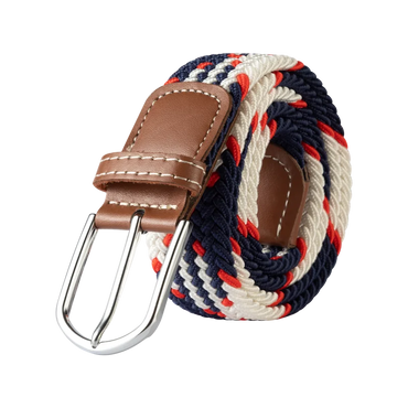 107/120/130CM Fashion Female Elastic Casual Stretch Woven Belt Unisex Canvas Elastic Belts for Women Jeans Pin Buckle Men Belt Quick Pick Grocers