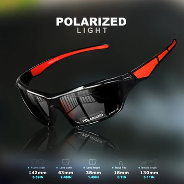 1/3PCS Sports Polarized Sunglasses for Men Lightweight Night Vision Male Shades Cycling Driving Fishing Fashion Mirror Sunglass Quick Pick Grocers