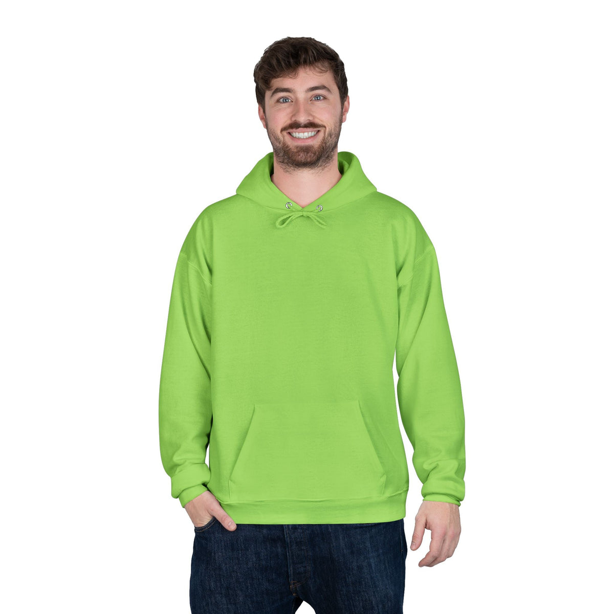 Eco-Friendly Pullover Hoodie - Modern Sustainable Design Printify