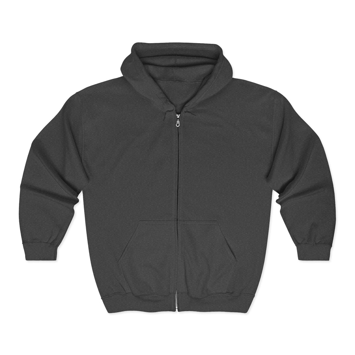 Full Zip Hooded Sweatshirt - Ultimate Comfort and Style for Casual Gatherings and Holidays Printify