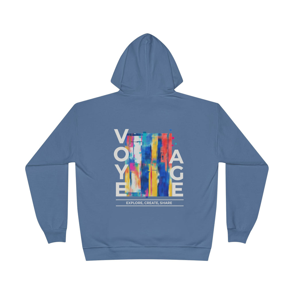 Eco-Friendly Pullover Hoodie - Modern Sustainable Design Printify