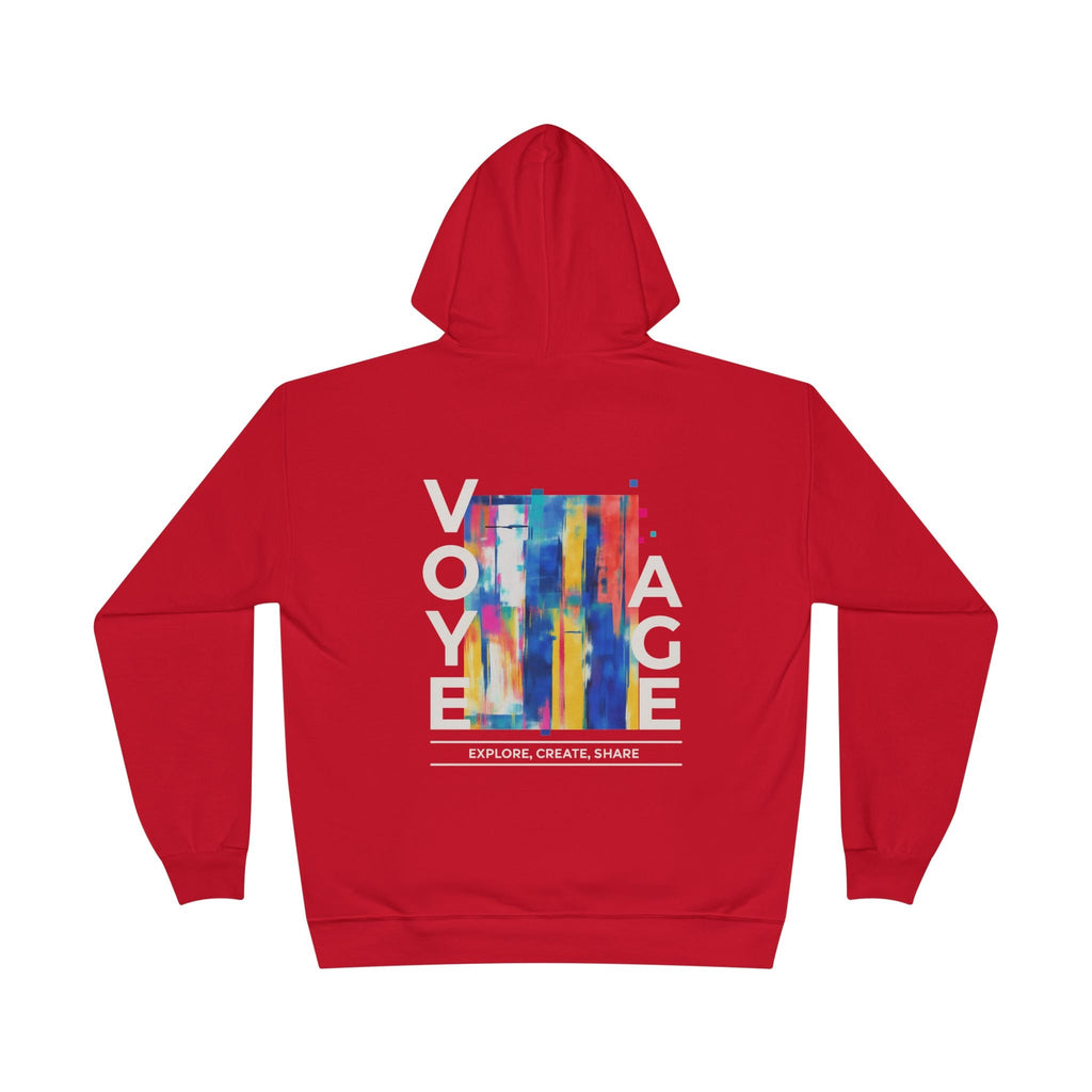 Eco-Friendly Pullover Hoodie - Modern Sustainable Design Printify