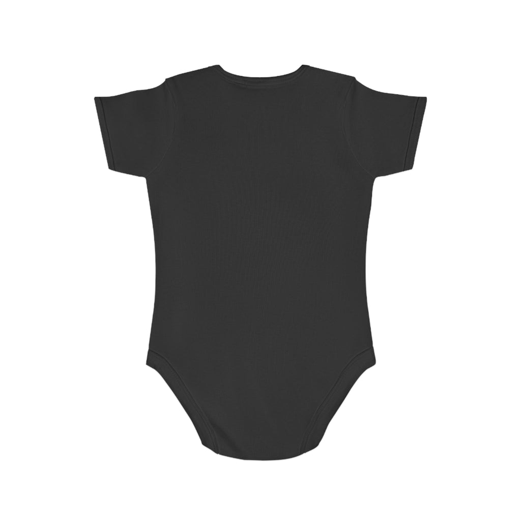 Hedgehog Short Sleeve Baby Bodysuit 'Little Sprout' Organic Cotton Gift for New Parents Printify