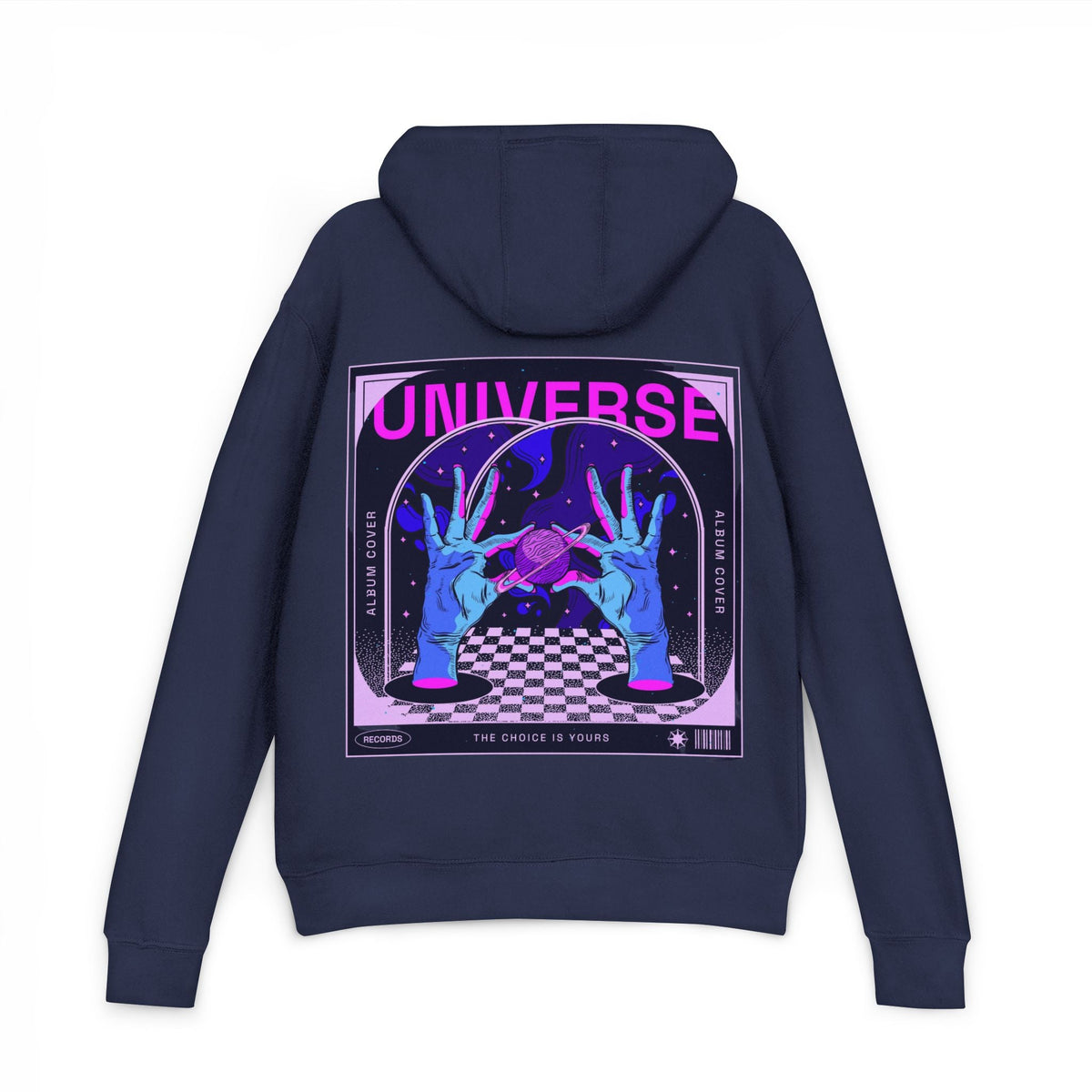 French Terry Hoodie - Cozy Comfort and Vibrant Style for Everyday Wear Printify