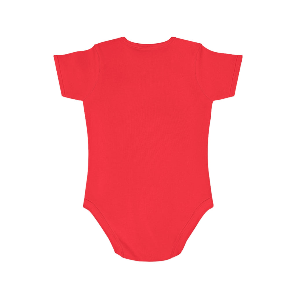 Hedgehog Short Sleeve Baby Bodysuit 'Little Sprout' Organic Cotton Gift for New Parents Printify