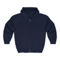 Full Zip Hooded Sweatshirt - Ultimate Comfort and Style for Casual Gatherings and Holidays Printify