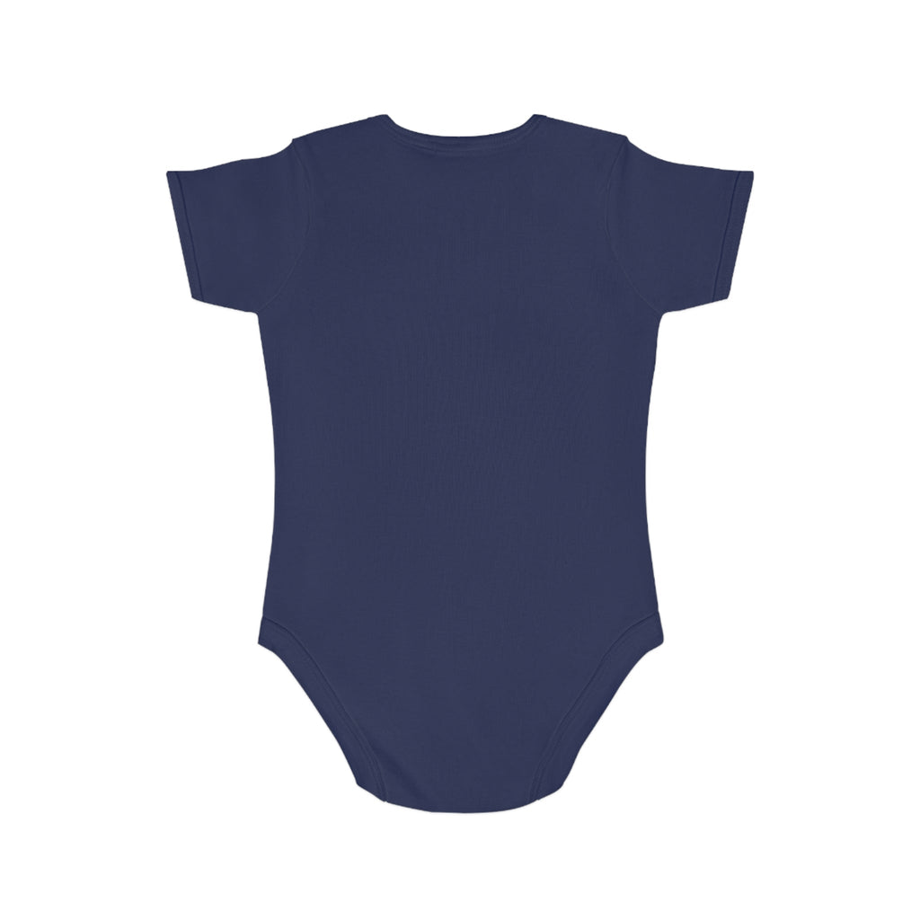 Hedgehog Short Sleeve Baby Bodysuit 'Little Sprout' Organic Cotton Gift for New Parents Printify