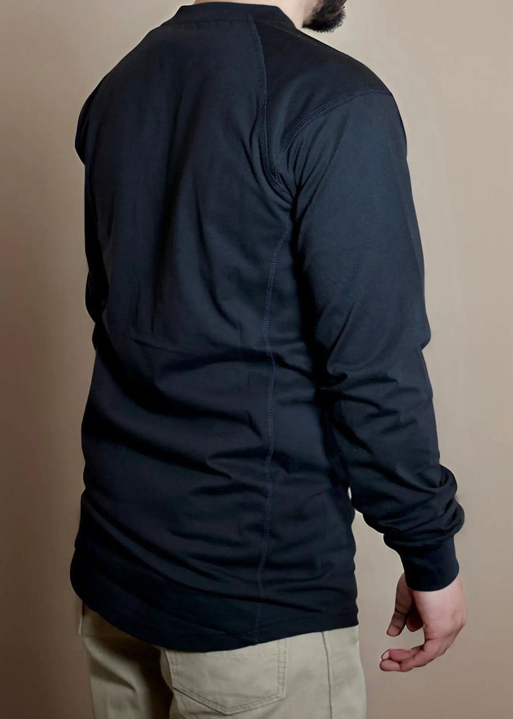 FR Crew Neck - Black Static FR