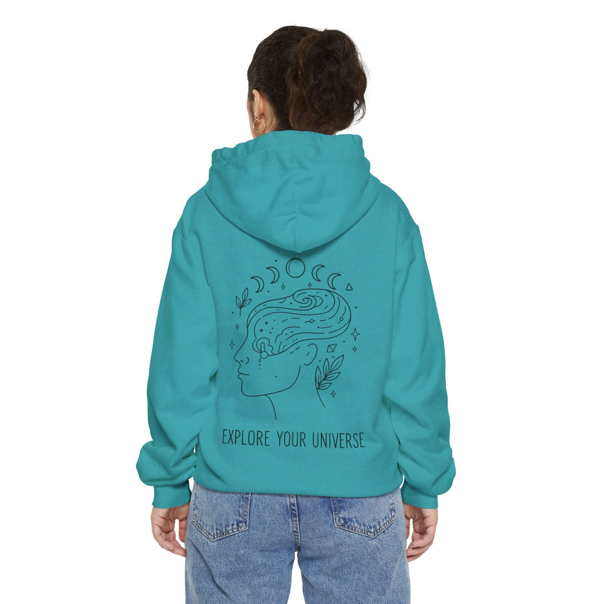Explore Your Uniqueness Hoodie, Garment-Dyed Unisex Hoodie, Cozy Gift for Explorers, Comfortable Everyday Wear, Perfect for All Occasions Printify