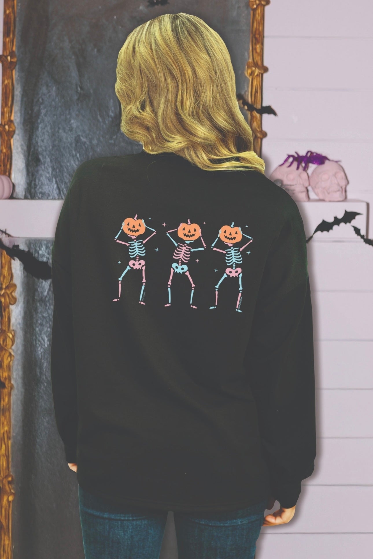 Dancing Pumpkin Long Sleeve ShopCottonBelles