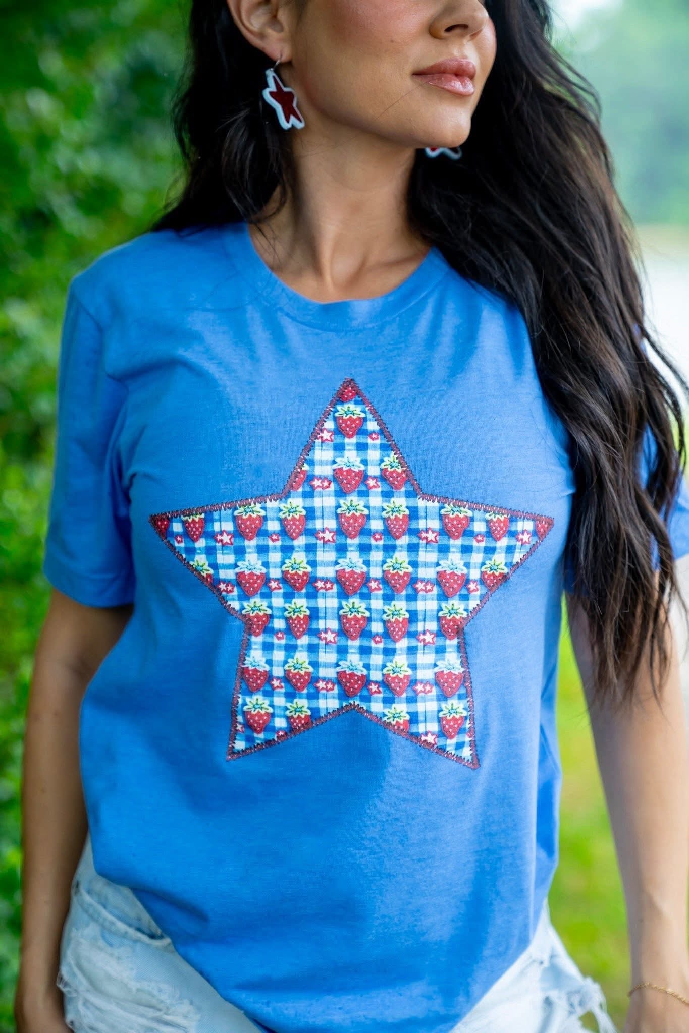 Strawberry Star Tee ShopCottonBelles