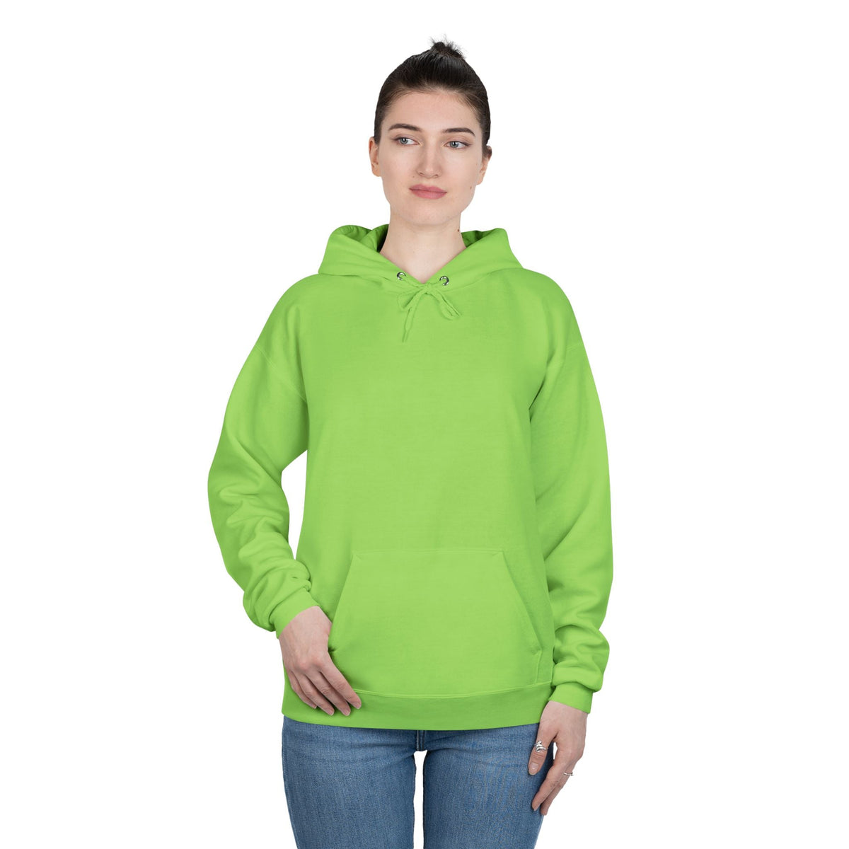 Eco-Friendly Pullover Hoodie - Modern Sustainable Design Printify
