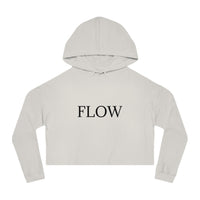 Cropped Hoodie Sweatshirt for Women with Cropped Design and Ribbed Cuffs Printify