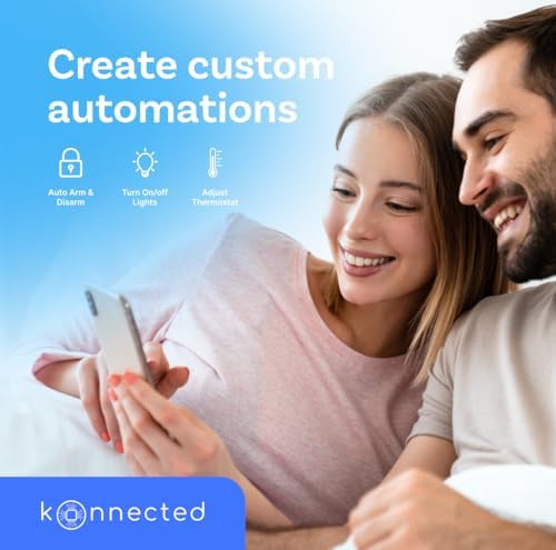 12-Zone Wired Smart Alarm Panel - Konnected Alarm Panel Pro Conversion Kit - Make Wired Alarm System Smart - SmartThings, Alexa - No Batteries or Monthly Subscription - Wi-Fi &amp; Ethernet Connection Quick Pick Grocers