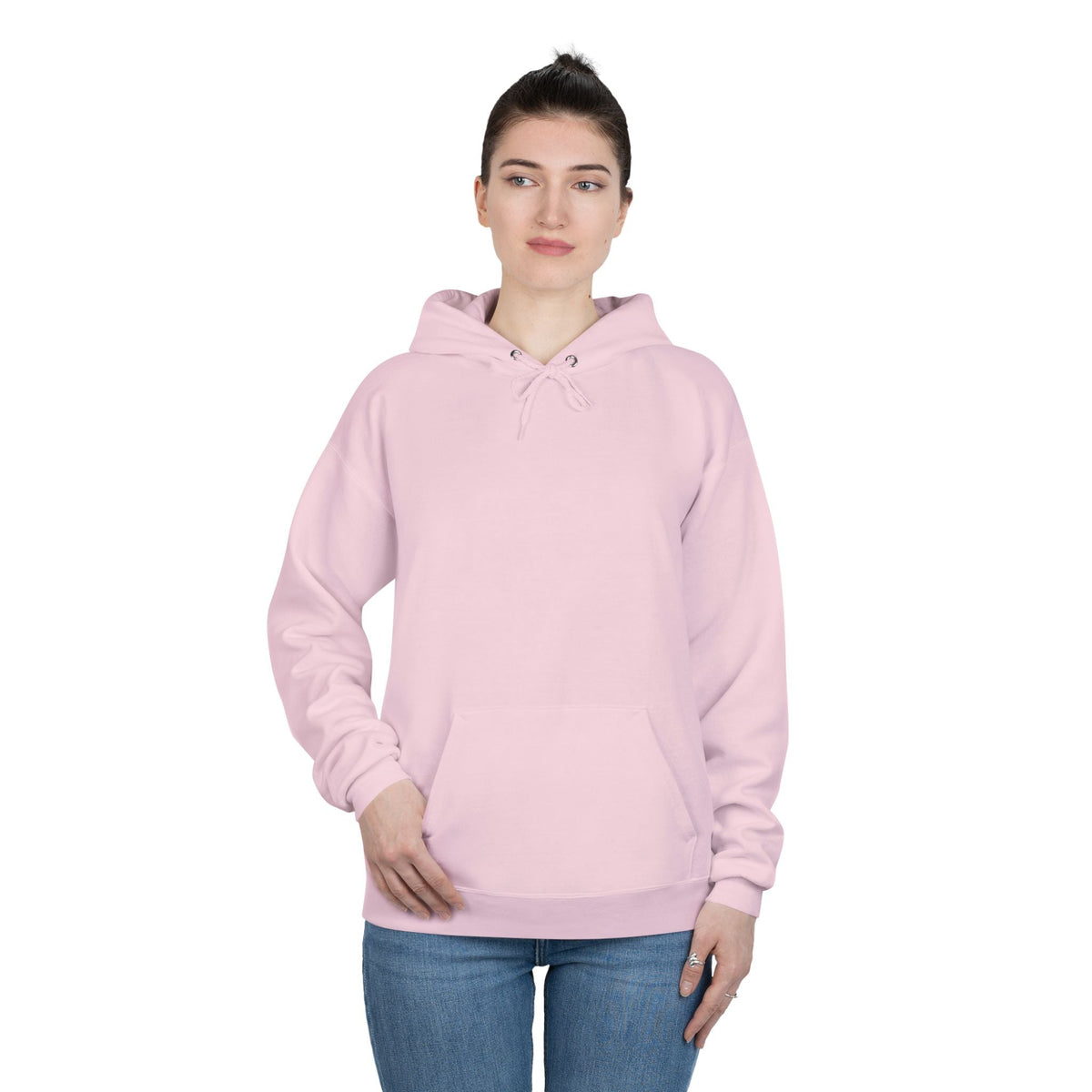 Eco-Friendly Pullover Hoodie - Modern Sustainable Design Printify