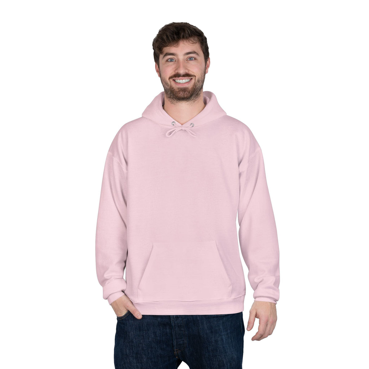 Eco-Friendly Pullover Hoodie - Modern Sustainable Design Printify