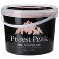 Purest Peak Fine Grain Himalayan Pink Salt, 10 LBS Bucket – Pure Gourmet Food Grade Chef Salt, Fine Grain Sea Salt, Natural Rock Salt, Kosher, Vegan, and Gluten Free Quick Pick Grocers