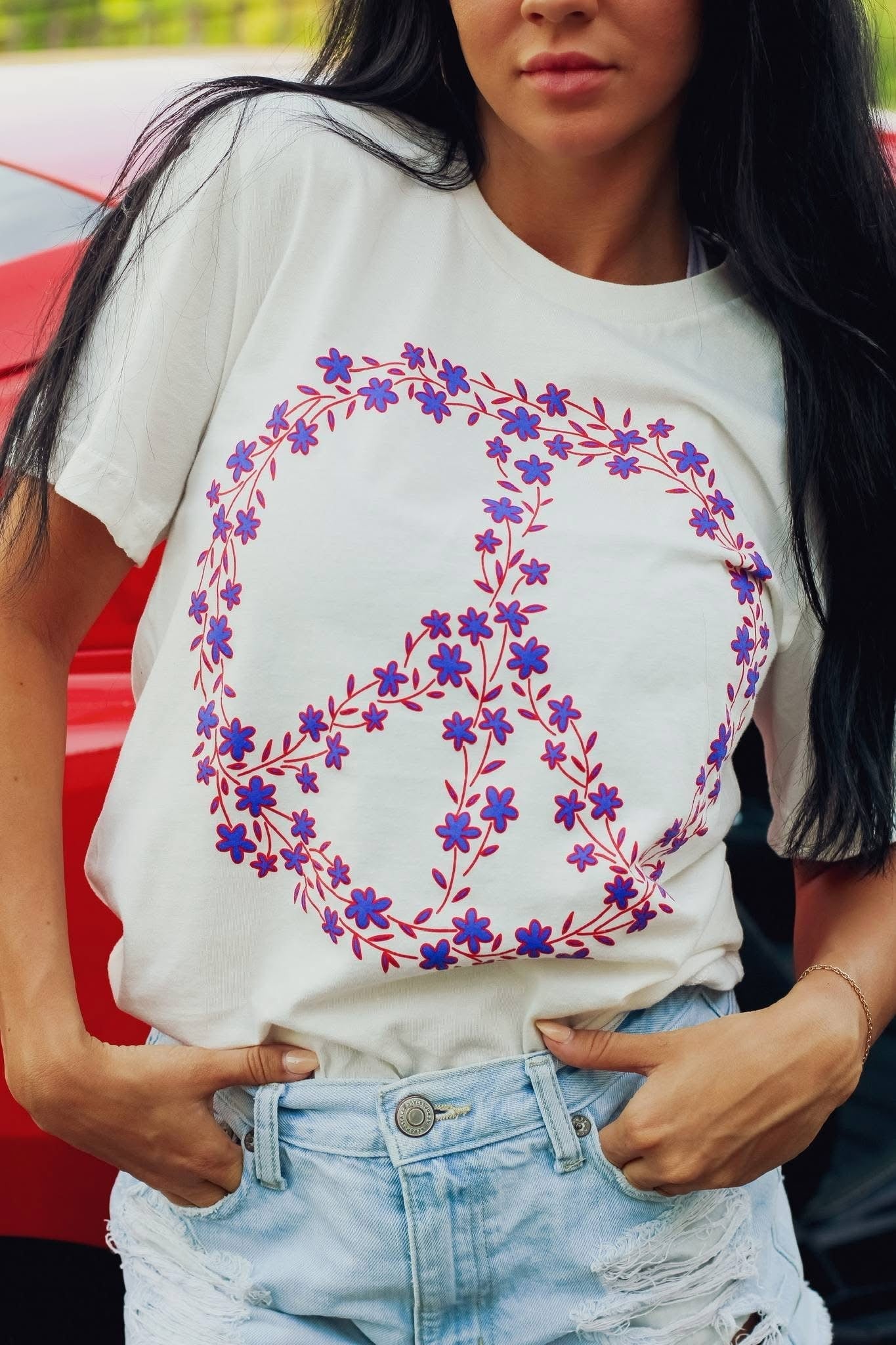 Freedom Peace Tee ShopCottonBelles