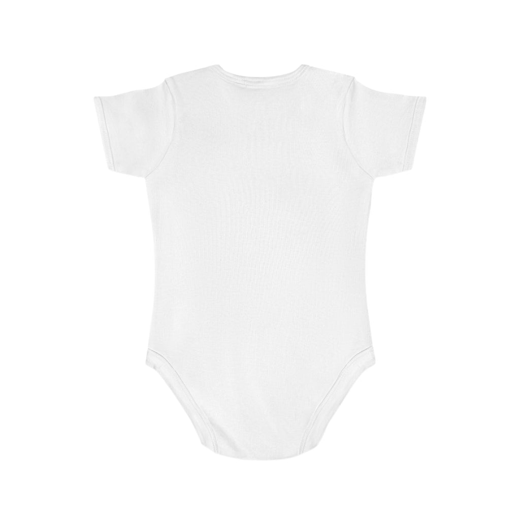 Hedgehog Short Sleeve Baby Bodysuit 'Little Sprout' Organic Cotton Gift for New Parents Printify
