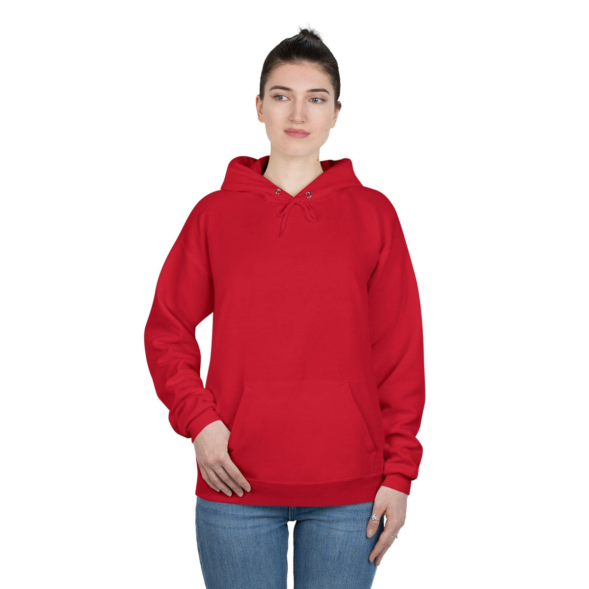 Eco-Friendly Pullover Hoodie - Modern Sustainable Design Printify