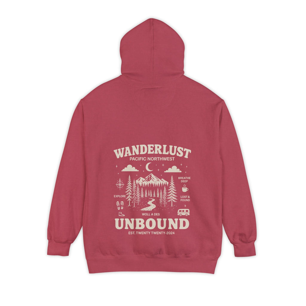 Garment-Dyed Hoodie Printify