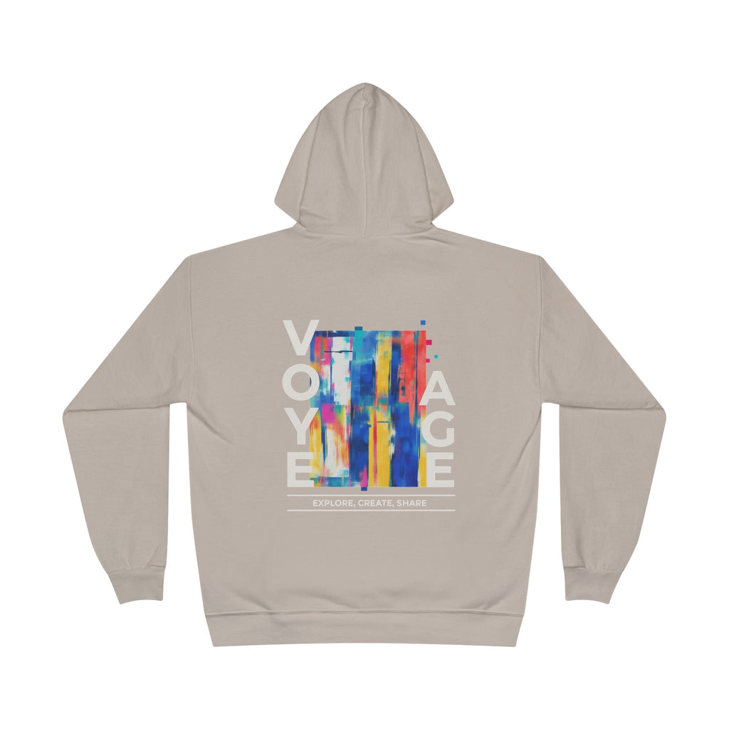 Eco-Friendly Pullover Hoodie - Modern Sustainable Design Printify