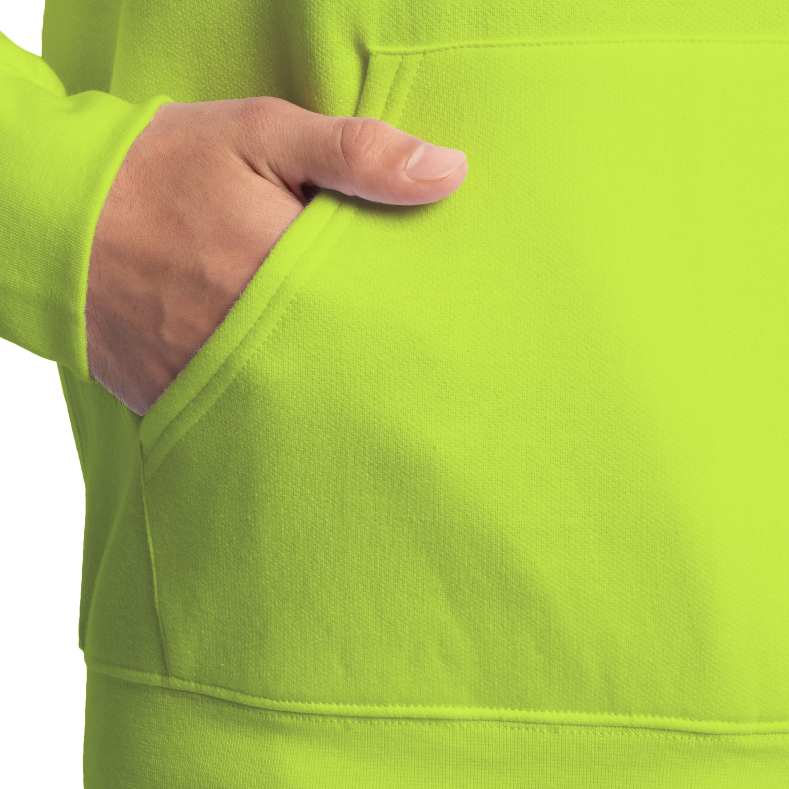 Fruit of the Loom mens Eversoft Fleece Sweatshirts & Hoodies Shirt, Pullover - Black, Large US Econic Blanks