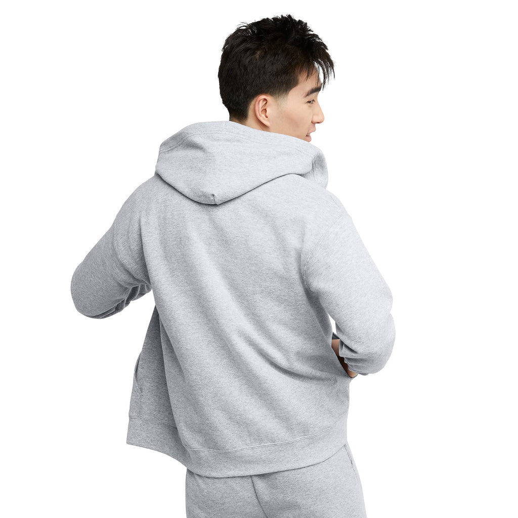 Hanes Men's Full-Zip Eco-Smart Hoodie, Light Blue, XX-Large Econic Blanks