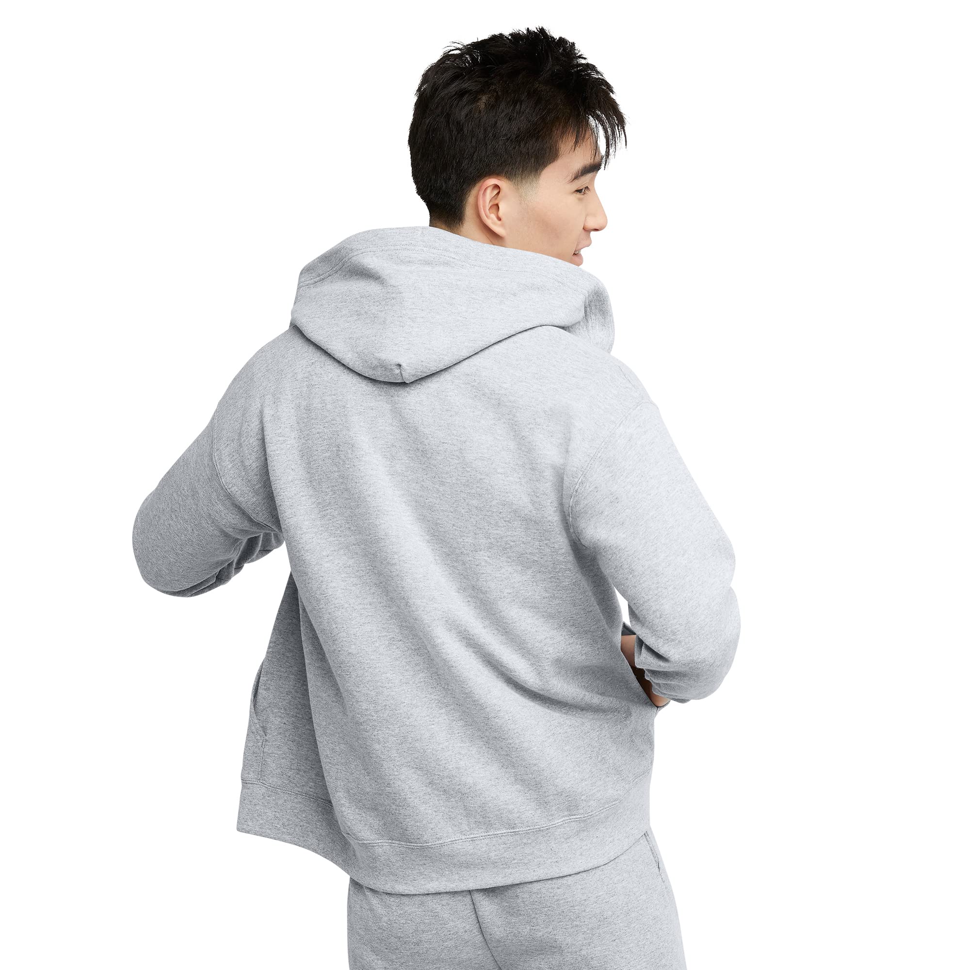 Hanes Men's Full-Zip Eco-Smart Hoodie, Light Blue, XX-Large Econic Blanks
