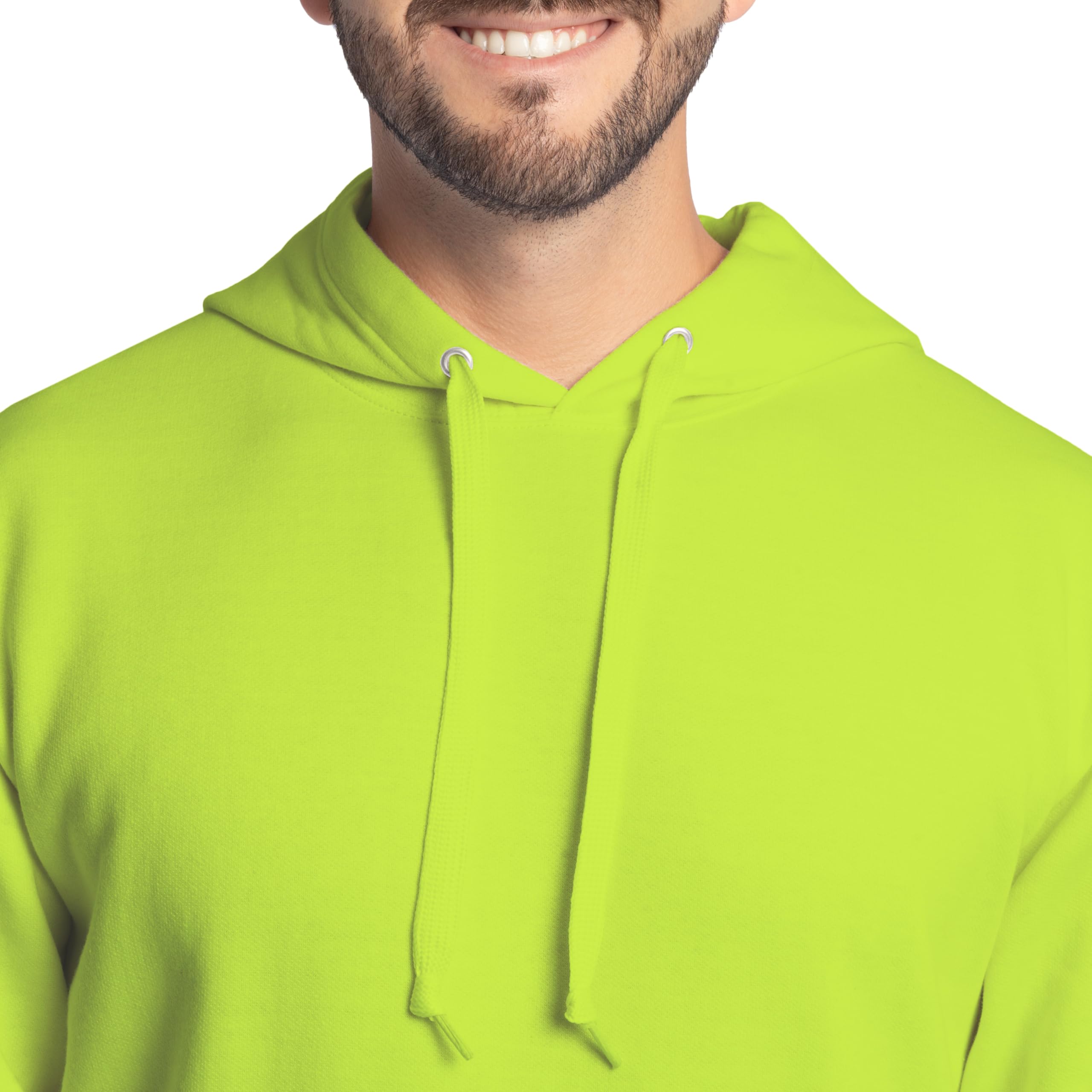 Fruit of the Loom mens Eversoft Fleece Sweatshirts & Hoodies Shirt, Pullover - Black, Large US Econic Blanks