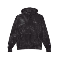 Tie-Dye Champion Hoodie - Cozy and Stylish Unisex Embroidered Sweater Printify