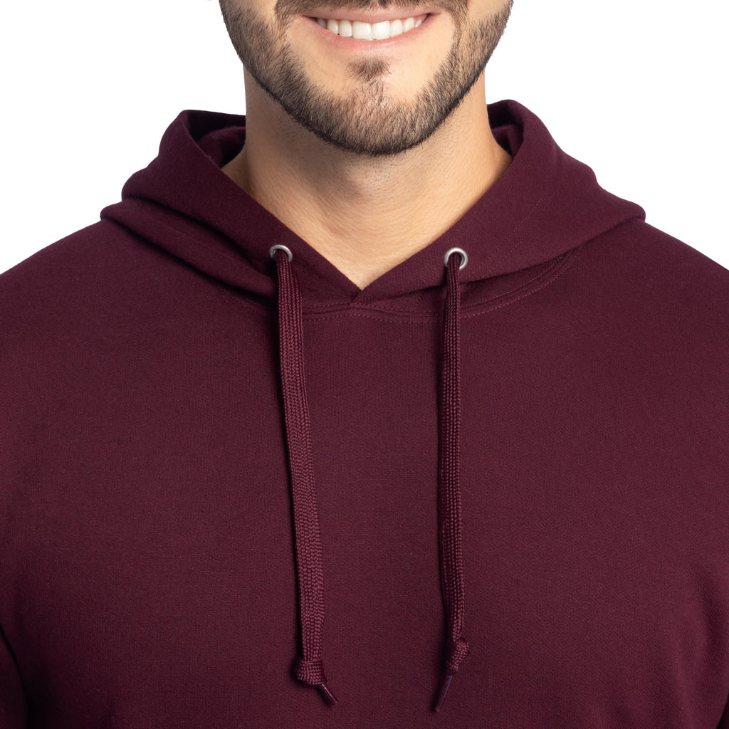 Fruit of the Loom mens Eversoft Fleece Sweatshirts & Hoodies Shirt, Pullover - Black, Large US Econic Blanks