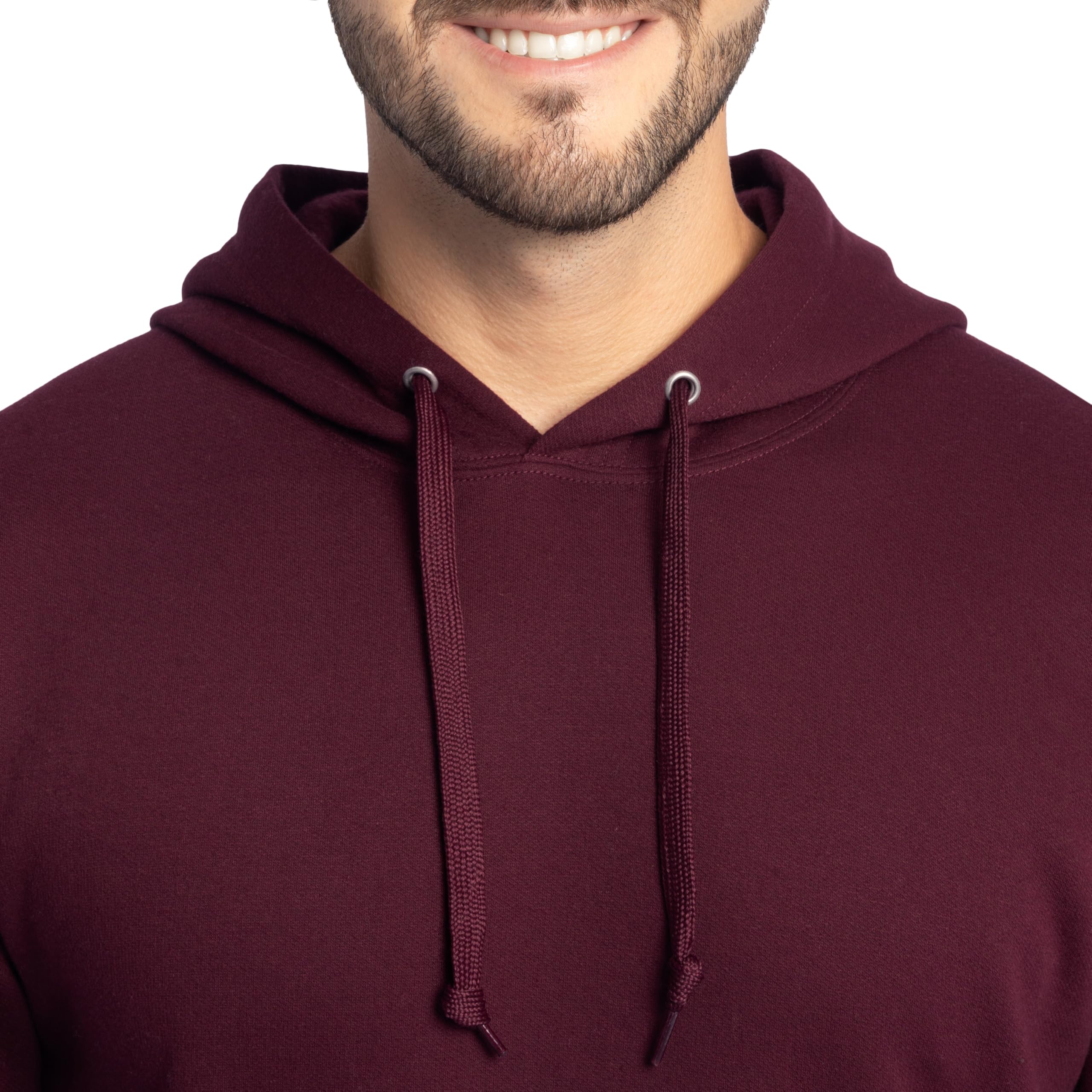 Fruit of the Loom mens Eversoft Fleece Sweatshirts & Hoodies Shirt, Pullover - Black, Large US Econic Blanks