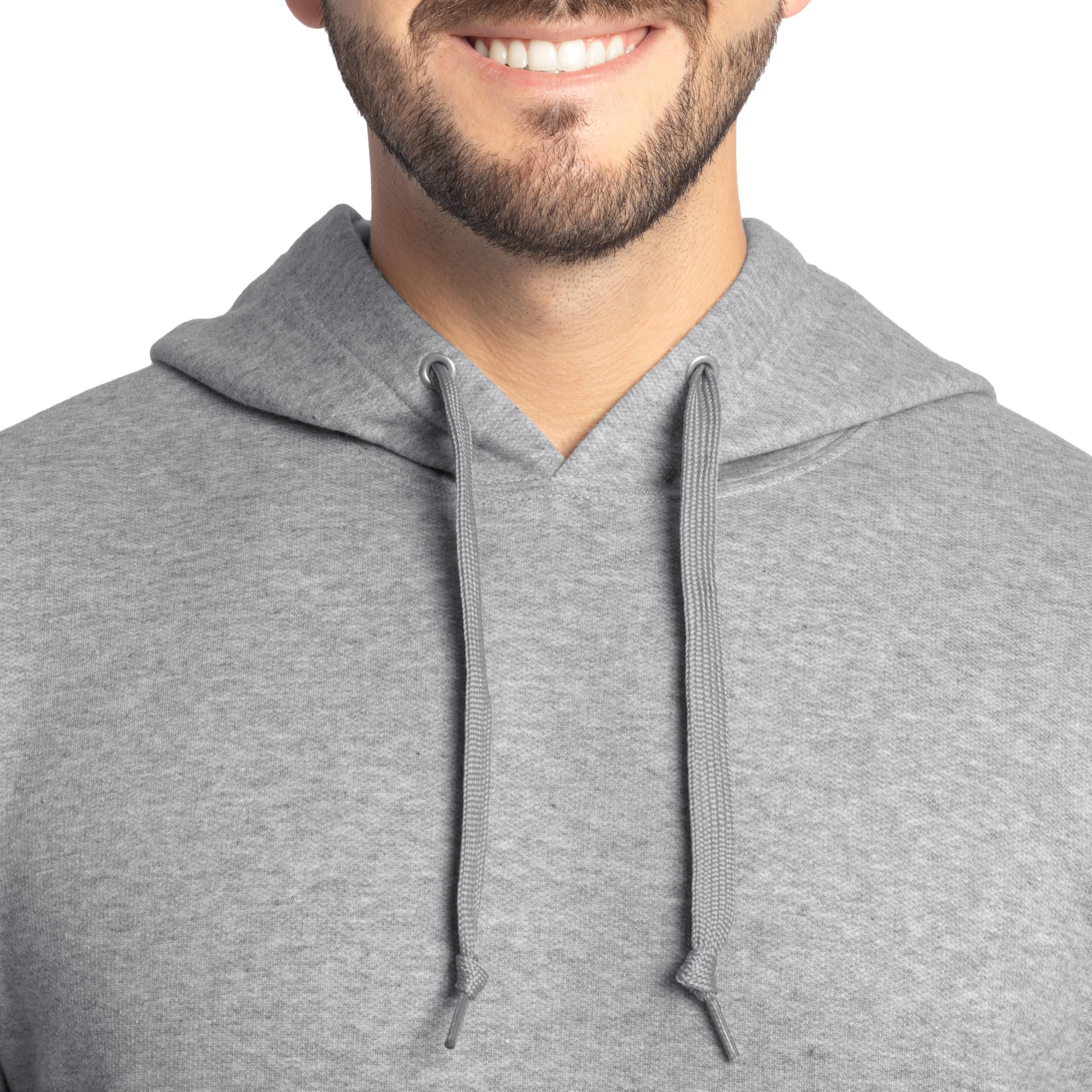 Fruit of the Loom mens Eversoft Fleece Sweatshirts & Hoodies Shirt, Pullover - Black, Large US Econic Blanks
