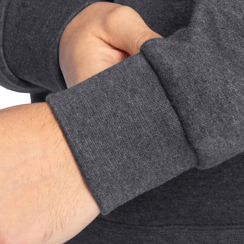 Fruit of the Loom mens Eversoft Fleece Sweatshirts & Hoodies Shirt, Pullover - Black, Large US Econic Blanks