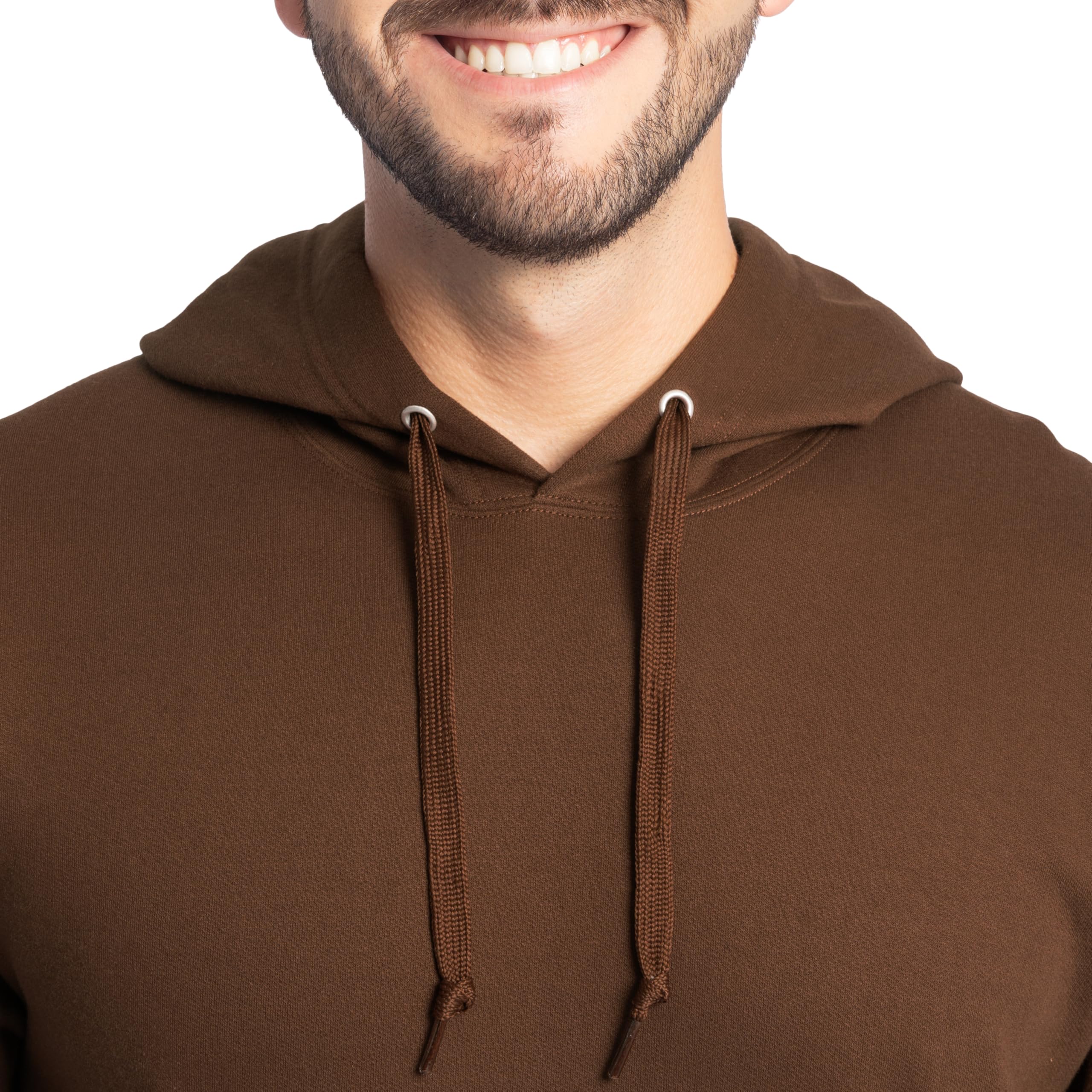 Fruit of the Loom mens Eversoft Fleece Sweatshirts & Hoodies Shirt, Pullover - Black, Large US Econic Blanks