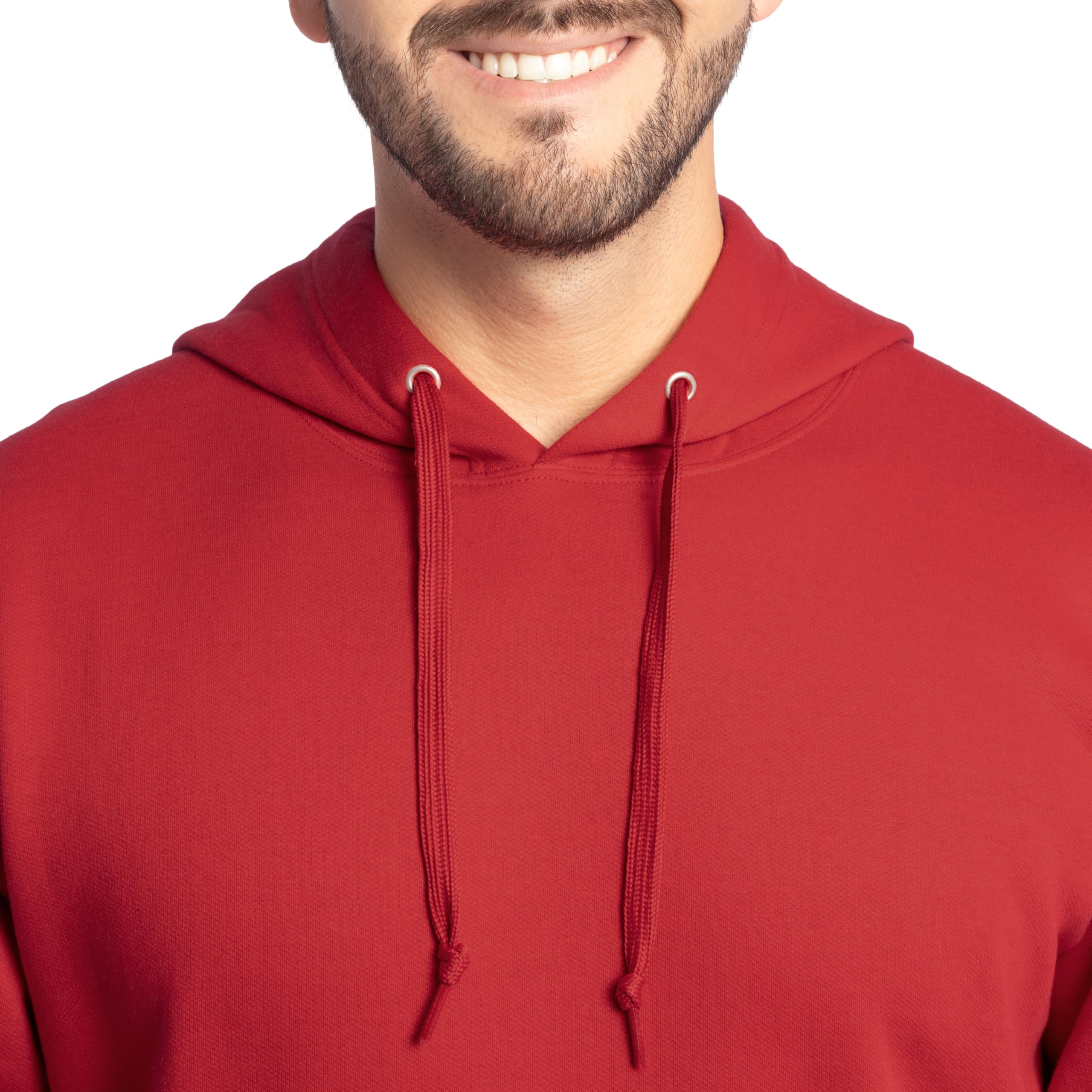 Fruit of the Loom mens Eversoft Fleece Sweatshirts & Hoodies Shirt, Pullover - Black, Large US Econic Blanks
