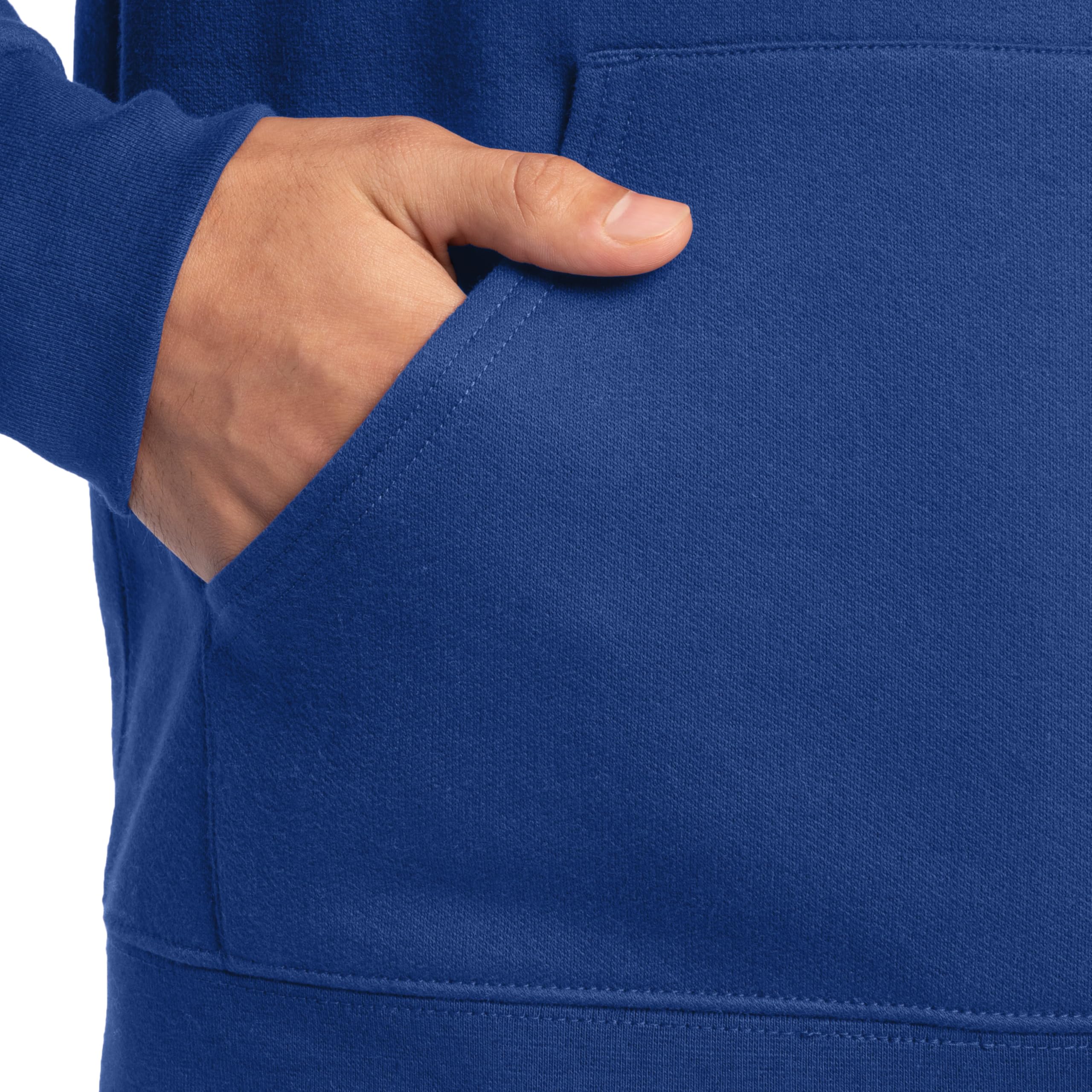 Fruit of the Loom mens Eversoft Fleece Sweatshirts & Hoodies Shirt, Pullover - Black, Large US Econic Blanks