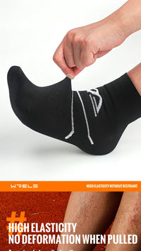 WRELS Professional Marathon Running Fitness Short Socks Women Men Sweat-absorbent Anti-friction Breathable Men's Athletic Socks Quick Pick Grocers