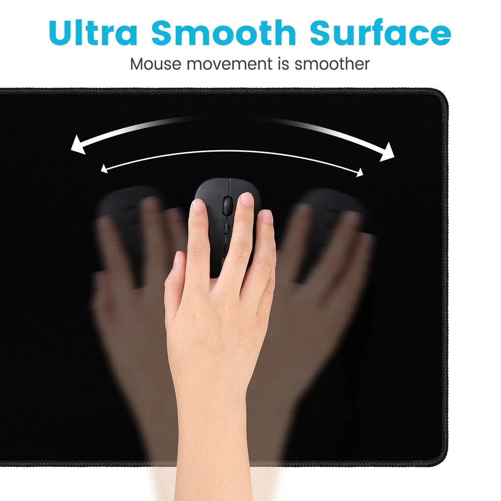 Xxl Mouse Pad Gaming Computer Mousepad Gamer Desk Mat Black Big Office Carpet Mause Pads PC Accessories Keyboard Pads Play Mats Quick Pick Grocers
