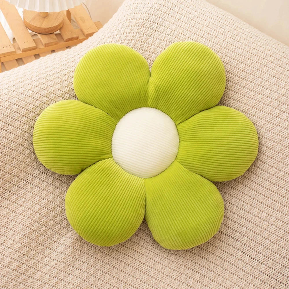 Flower-Shaped Pillow Cushion Anime Theme Plush, Cute Plush Toy Office Chair Backrest Creative Small Gift Baby Shower Room Decor Econic Blanks